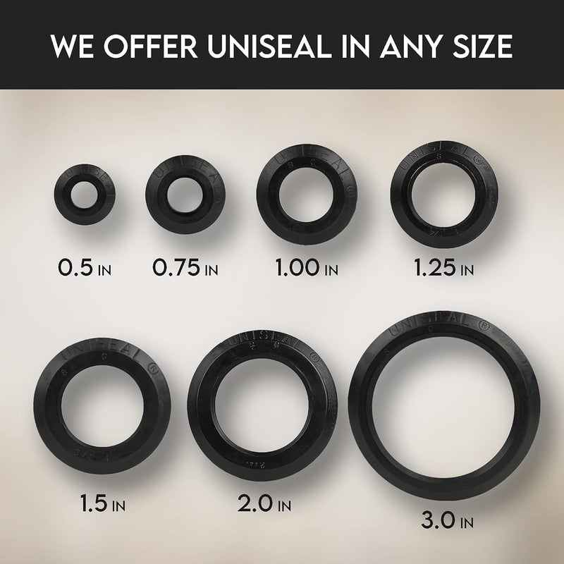 Green Goods 2'' UNISEAL Flexible Tank Adapter Made in the USA (Bulkhead) - 5 Pack - Image 5